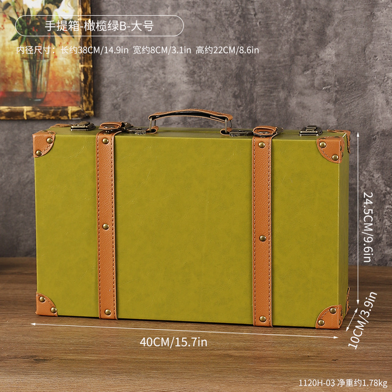 1120H-03 Valise - Vert Olive B - Grand