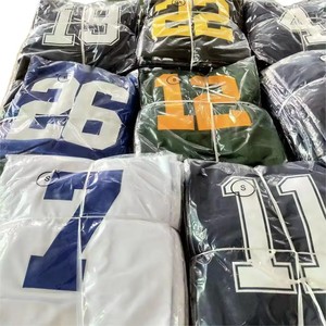 Original American Football Shorts Herren Team 100% Polyester Anti-UV Genähte Logos Authentische Sportbekleidung Anpassbar für Alle - Product Image 2