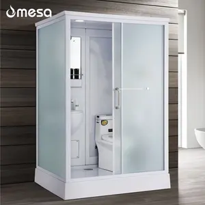 Luxury Multifunctional All In 1 Prefab Bathroom Unit With Shower And Toilet