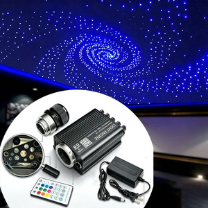 Kit de Plafond Étoilé Tout-en-un 36W avec Effet Ciel Étoilé Scintillant et Météores, Contrôle par APP/Télécommande, Optique PMMA 0,75 mm, pour Home <span class=keywords><strong>Cinéma</strong></span> - Product Image 1