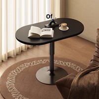 Muebles Grandes, Escritorio Pequeño para Computadora, Mesa Auxiliar Elevable para Sofá, Mesa de Centro Móvil Pequeña, Escritorio Giratorio para Oficina y Portátil