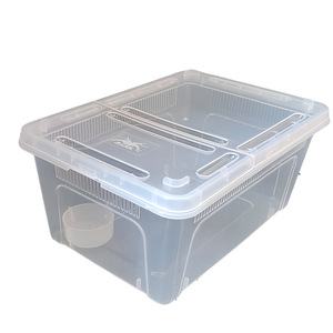 Reptile <b>Enclosure</b> Medium Size Rectangle Pp Material Durable For Horned Frog <b>Snake</b> Turtle Spider Lizard - Product Image 2