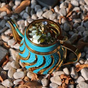 Tetera Marroquí de Lujo, Tetera Árabe Turca Ecológica con Asa para Eid - Product Image 5