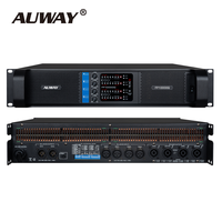 Amplificateur de puissance de classe TD 4 canaux 10000 watts AUWAY FP10000Q pour système de sonorisation karaoké PA