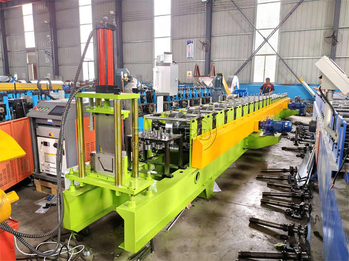 RANDRO Half Round Gutter Roll Forming Machine K Style Box Seamless ...