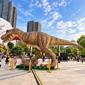 Customized Large Animatronic Tyrannosaurus <strong>Rex</strong> Model Inside Driven Servo Motors Dinosaur Model for Park - Product Image 1