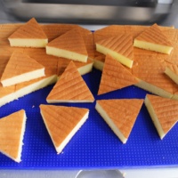 Cortador de Pastel de Mousse en Capas Triangulares, Máquina de Corte Automática para Pastel Congelado, Pastel de Mousse, Pastel de Queso