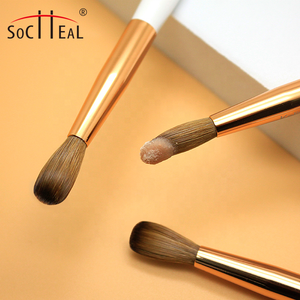 <span class=keywords><strong>Pennello</strong></span> per Unghie Acriliche con Logo Personalizzato, Setole Kolinsky Pure al 100%, Testa Tonda e Manico in Oro Rosa per Nail Art - Product Image 6
