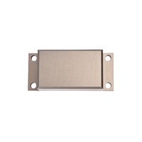 Accessoires de capteur de production d'énergie éolienne en alliage d'aluminium, type personnalisé, inclinaison horizontale, usinage par fraisage