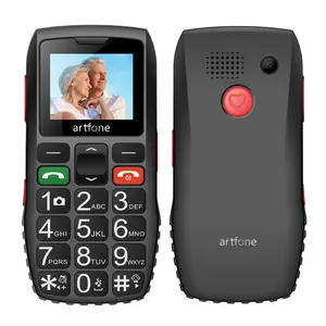 Artfone factoryC1バー電話2g携帯電話高齢者向け携帯電話高齢者向けの大きなボタン機能電話
