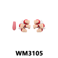 WM6231 Eagle Doflamingo Bear Luffy Gecko Moria Rob Lucci Anime 1 Piece Collect Educational Accessories Building Blocks Kids Toys