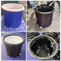 Nouveau grand bain de glace portable plongeant froid trempage récupération athlètes PVC baignoires de glace gonflables
