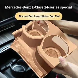 Pour <span class=keywords><strong>la</strong></span> vente en gros d'usine, accessoires intérieurs de voiture <span class=keywords><strong>Mercedes</strong></span> Benz Classe E, décoration, console <span class=keywords><strong>centrale</strong></span>, tapis en silicone, mise à niveau intérieure - Product Image 1