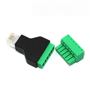 Адаптер-разветвитель RJ12 6P6C (штекер) на 6-контактный клеммный разъем, сетевой модульный разъем для телефонной связи - Product Image 4