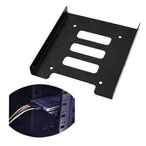 2.5 pouces à 3.5 pouces support d'adaptateur de montage en métal boîtier et support de disque dur pour pièces d'ordinateur PC SSD - Product Image 3