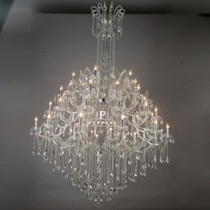 Bán buôn lớn Đèn Chùm Pha Lê dẫn 42 đèn hiện đại phòng ăn phòng khách ánh sáng trần ánh sáng sang trọng lịch thi đấu - Product Image 3