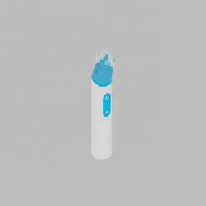 Aspirador Nasal de silicona suave y seguro para bebés, limpiador de nariz, jeringa para la oreja, diseño de bombilla giratoria redonda para niños - Product Image 3