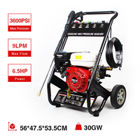 Nettoyeur haute pression à essence MAXLINK 150 bars 2200 psi 9 Lpm 2,4 Gpm Jet Power pour le nettoyage des voitures