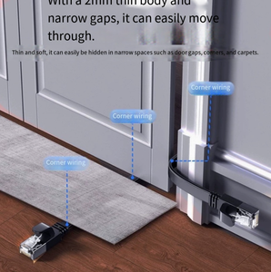 Câble Ethernet Cat7 10 Gigabit transfrontalier pour connexion haut débit <span class=keywords><strong>informatique</strong></span>, routeur réseau domestique haute vitesse Cat7 - Product Image 3