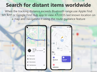 Nouveau Traceur GPS Intelligent Longue Portée 2026 Compatible iOS et Android pour Téléphones, Véhicules et Petites Clés