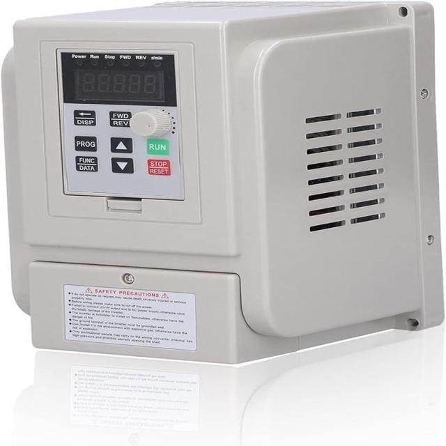 New & Original, Ready Stock | Variable Frequency Drive (VFD) - Single-Phase 110VAC Input, 3-Phase 220VAC Output, Variable Speed