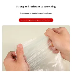 Gants jetables en PE de qualité alimentaire pour ménage, cuisine, pâtisserie, restauration, soins de beauté, film plastique épais <span class=keywords><strong>et</strong></span> durable, sucre pour gelée - Product Image 3