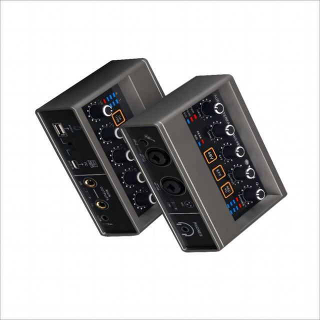 Professional Audio Converter Passive Direct Box DI Box  With Low Noise for Guitar Bass DI TRS 2 Channel