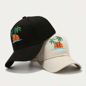 Nueva Gorra Deportiva con Bordado de Palmeras de Coco, Protección Solar para la Playa, Gorra de Béisbol con Logotipo Personalizado - Product Image 3