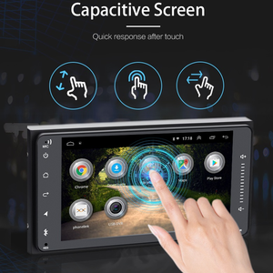 เครื่องเล่นดีวีดีติดรถยนต์ระบบแอนดรอยด์ 11 ขนาด 7 นิ้ว แบบ 2din พร้อมวิทยุ สเตอริโอในรถยนต์ รองรับมีเดีย WIFI ระบบนำทาง GPS สำหรับรถยนต์โตโยต้า โคโรลล่า - Product Image 6