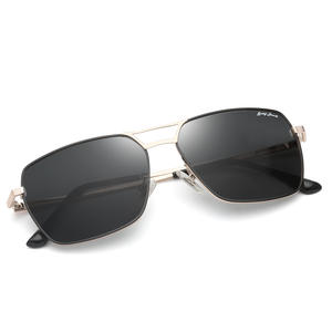 Gafas de sol de metal retro Brief Jack para mujer, lentes polarizadas TAC con protección UV400, modelo 1295 - Product Image 5