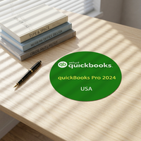 QuickBooks Pro 2024 USA Enterprise Solutions 2024 US para PC con Windows, Software de Contabilidad Financiera de por Vida, Entrega por Correo Electrónico en Todo el Mundo