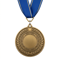 Médaille en métal personnalisée, alliage de zinc émaillé, médaille de récompense, logo gravé au laser, souvenir