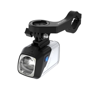 Lampe de vélo Gaciron Cetus Max 2000 lumens en alliage d'aluminium noir, IPX6, autonomie 30h pour la conduite nocturne - Product Image 6