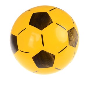 Inflatable Lightweight Ball Size 9 Inch PVC Plastic Football Suitable For Kid Indoor Outdoor