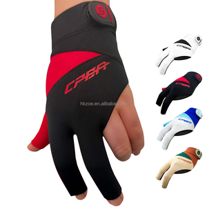 CPBA 3 Finger Billiards Pool Cue Glove, Left Hand Snooker Sport Glove, Durable Stitched Billiard Glove, Universal Fit for Men - Product Image 5