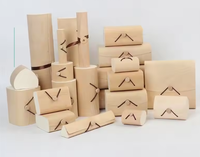 Boîtes d'emballage cadeau en écorce de bouleau personnalisables de luxe en gros avec logo