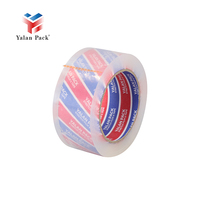 Ruban adhésif transparent simple face Yalan en BOPP, ruban d'emballage acrylique transparent imperméable avec adhésif sensible à la pression, Chili