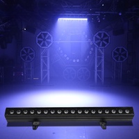 18x10W LED 3in1 Pixel RGB Wall Washer Light avec contrôle DMX pour l'éclairage de scène