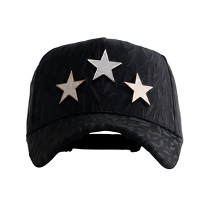 Nuovo Cappello da Baseball Personalizzato a 5 Pannelli X Corridos Tumbados, Cappello Trucker con Visiera Larga in Camoscio, Immagine in Strass, Fibbia in Rame Dorato - Product Image 3