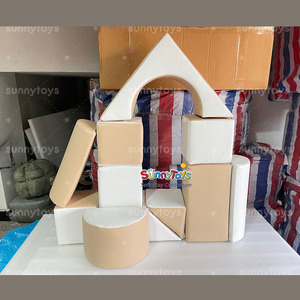 Château gonflable blanc, équipement de sécurité, aire de jeux souple, <span class=keywords><strong>parc</strong></span> de divertissement pour enfants - Product Image 5