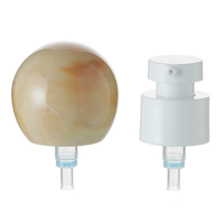 Pompe de traitement en plastique de bonne qualité 20/410 0,23 cc avec capuchon intégral pour flacon facial et soins de la peau