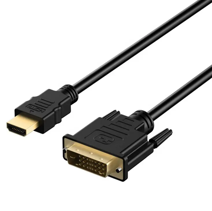 High Speed HDMI Male to DVI 24+1 Male Cable support 1080P Compatible for PS4 PS3 xBox Graphic Card