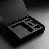 Inserts de protection en mousse EVA noire, amortis et résistants à l'usure, anti-collision, pour l'emballage d'équipements électroniques et médicaux