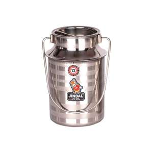 กระป๋องเก็บนมสแตนเลสสตีลเกรดพรีเมี่ยมเคลือบเงา - Product Image 4