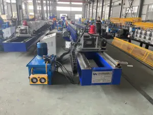 Hot Sole Chinese Manufacturer Automatic C Purlin Interchange Steel Profile Cold Roll Forming Machine