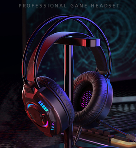 Casque de jeu LED RVB à son surround 7.1 avec <span class=keywords><strong>micro</strong></span> USB stéréo sur l'oreille et sur l'oreille pour PC <span class=keywords><strong>PS4</strong></span> Xbox et ordinateur portable - Product Image 6