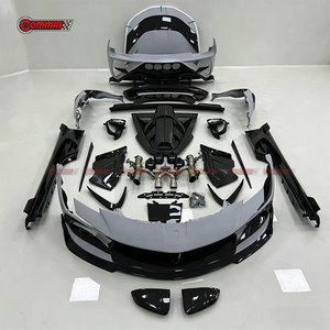 ชุดแต่งคาร์บอนไฟเบอร์แห้งสไตล์ MSY สำหรับ Ferrari SF90 ราคาโรงงาน ชุดแต่งรอบคัน ประกอบด้วยกันชนหน้า-หลัง สเกิร์ตข้าง ฝากระโปรง - Product Image 5