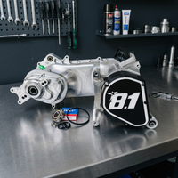 Nouvel ensemble complet de pièces pour scooter Gilera Runner 180 : Carter moteur 8.1 avec écrous externes, rapports 28-30mm, carburateur inclus, garantie assurée