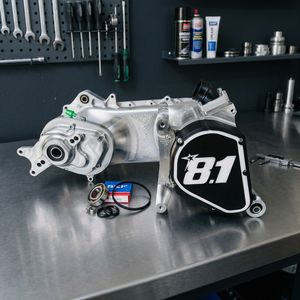 Nouvel ensemble complet de pièces pour scooter Gilera Runner 180 : Carter moteur 8.1 avec écrous externes, rapports 28-30mm, carburateur inclus, garantie assurée - Product Image 2