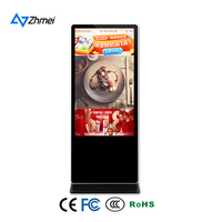 Layar LCD untuk Iklan Digital Signage, Layar LCD untuk Iklan, Panel Video HD Penuh Warna, Layar LED Indoor